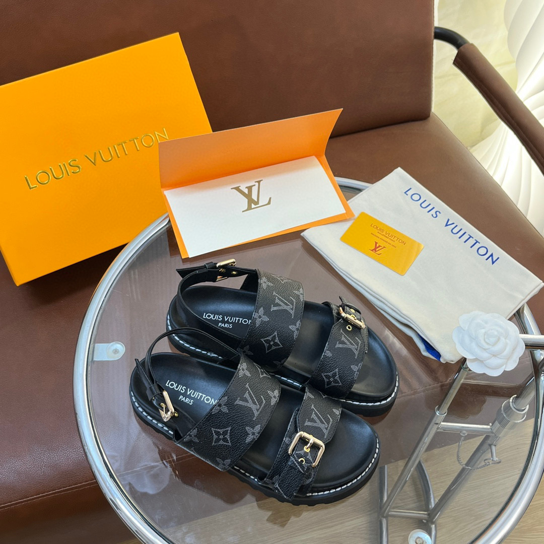 Louis Vuitton LV Sunset Beach Sandals Slide(Replica)