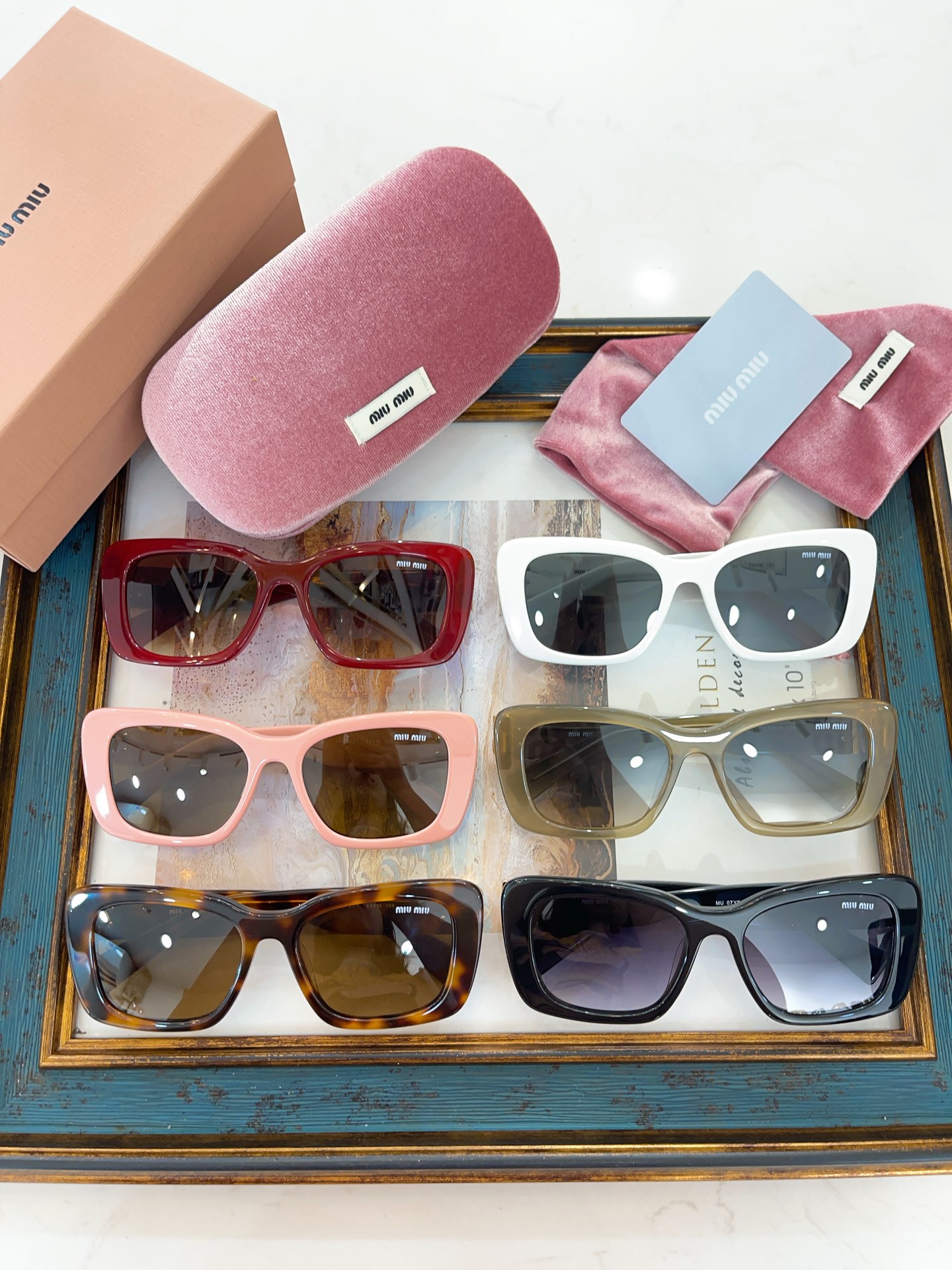 TOP Miu Miu Sunglasses - 6 Colors
