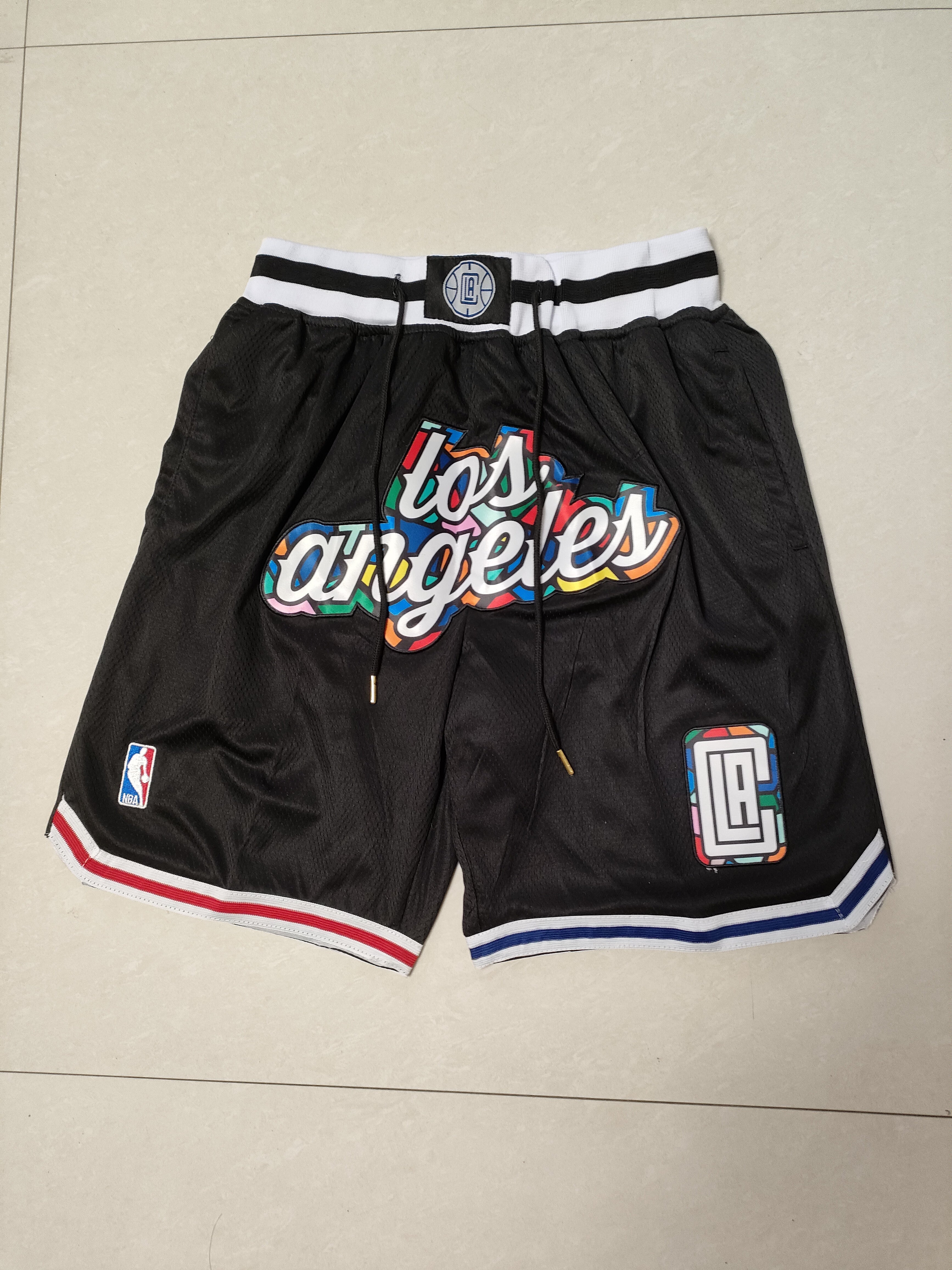 Los Angeles Clippers Black City Edition Pocket Pants