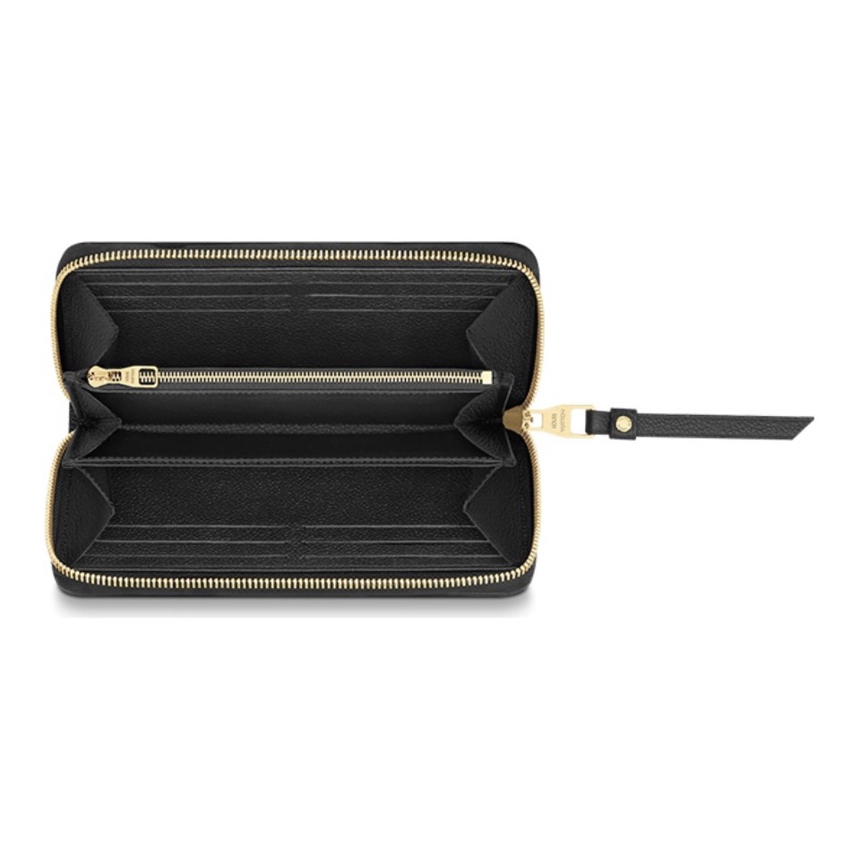 Louis Vuitton LV Zippy Embossed Cowhide Wallet(Replica)
