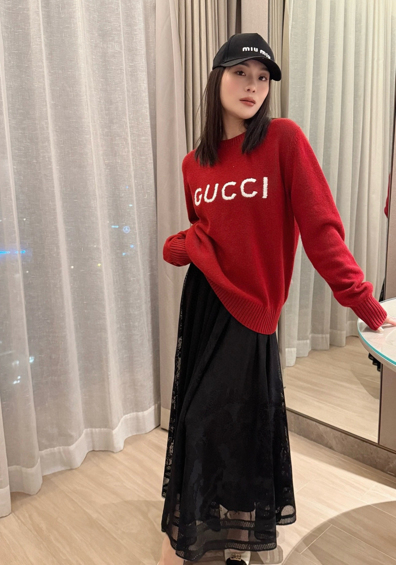 TOP GUCCI Sweater - Red