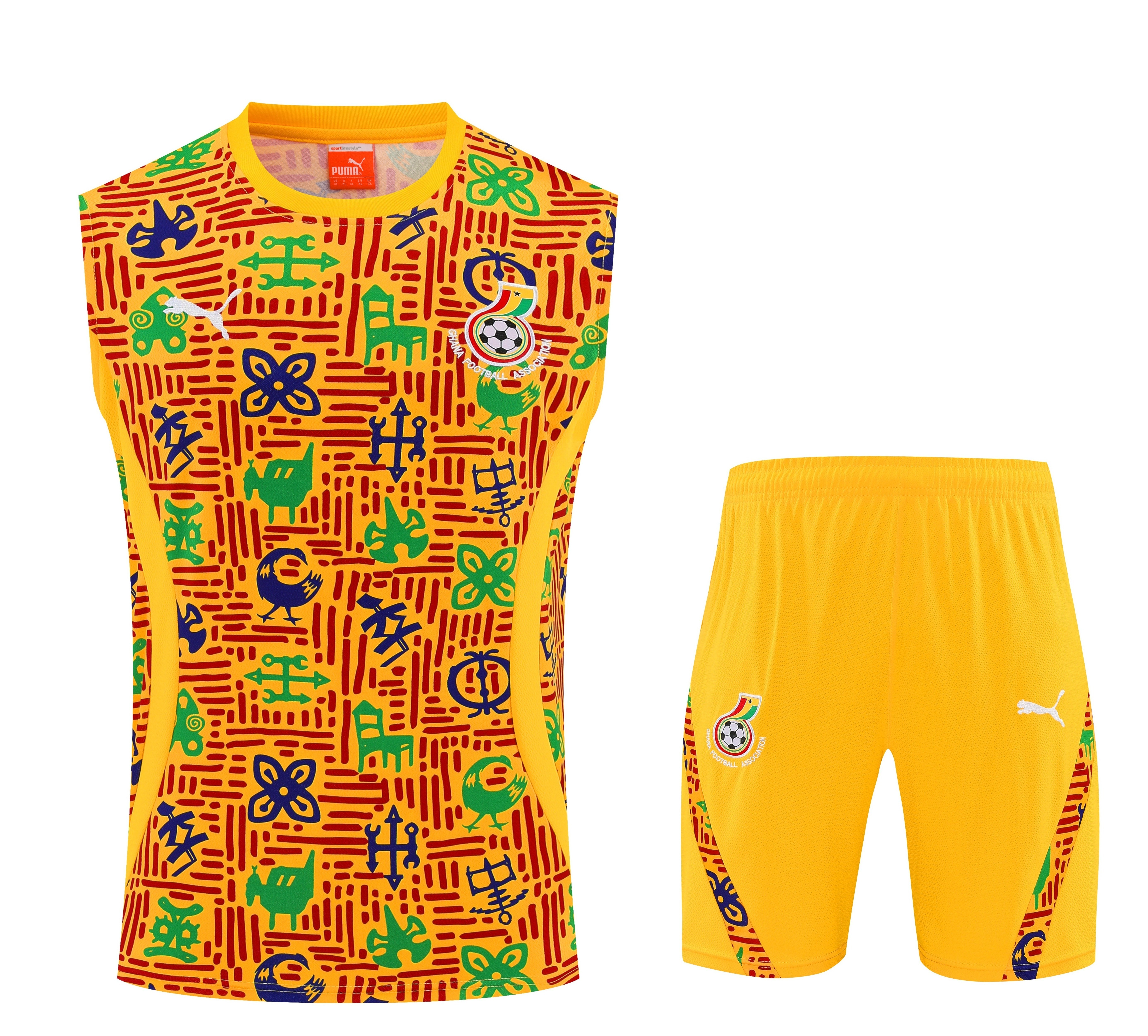 Ghanan Pre-Match Training Vest Kits 25-26