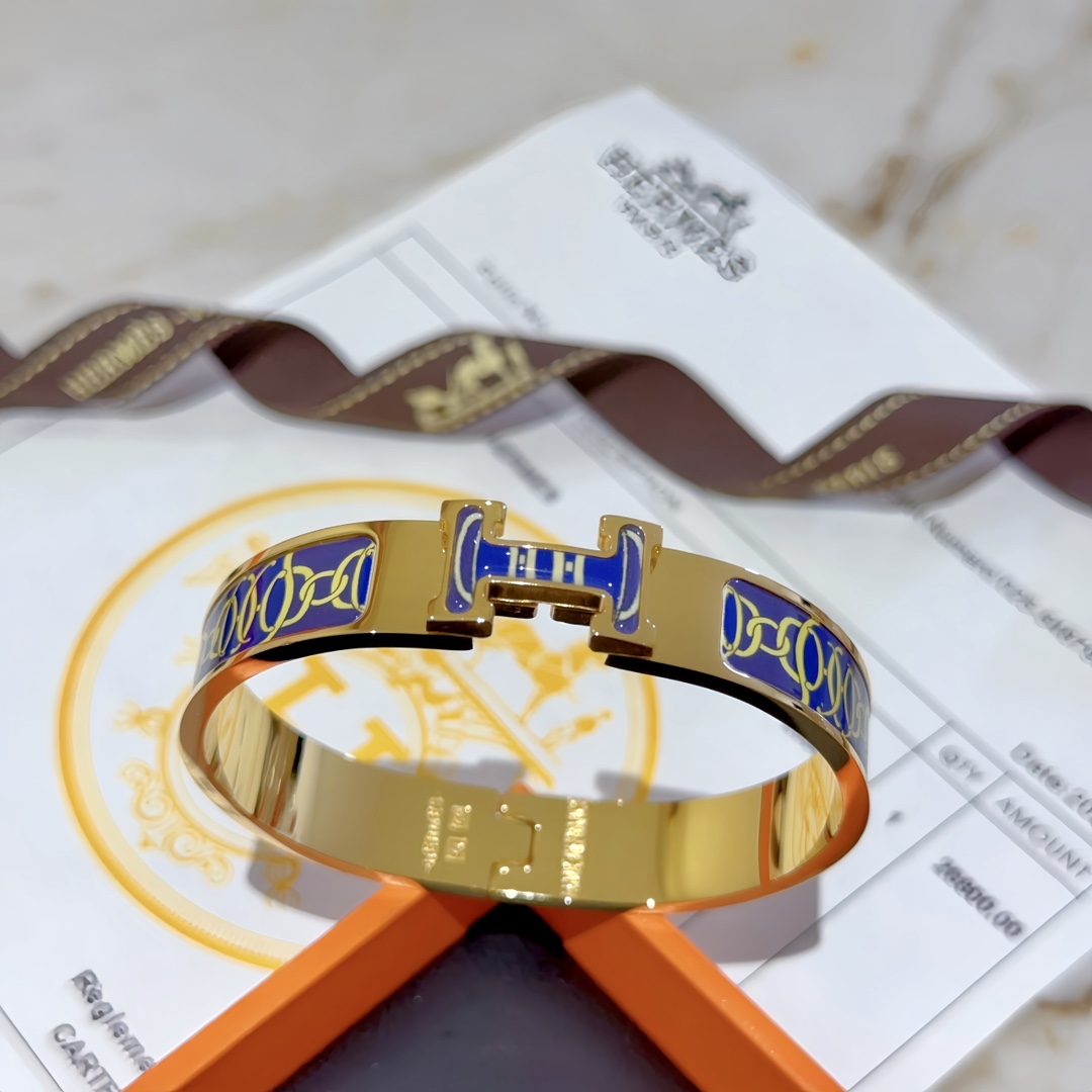 TOP HERMES Bracelet-Blue