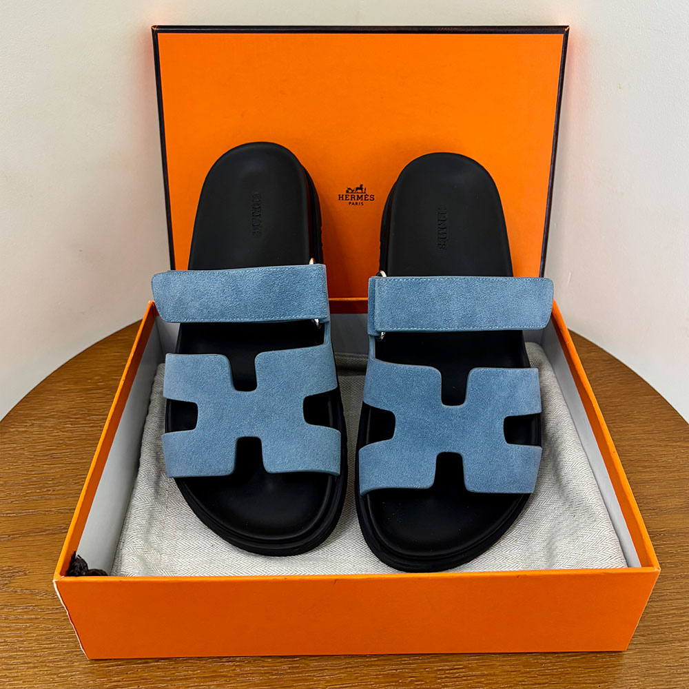 Hermès Chypre leather sandals （Replica）