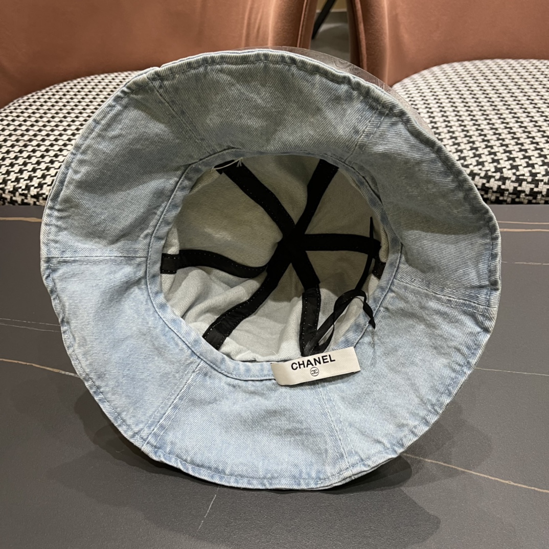 TOP CHANEL Cowboy Fisherman Hat - 3 Colour