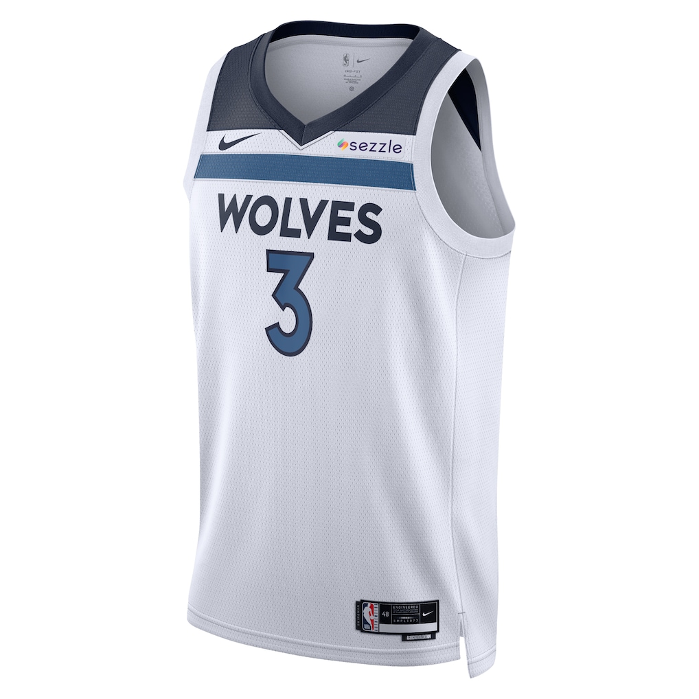 Minnesota Timberwolves Jaden McDaniels #3 Swingman Jersey- White