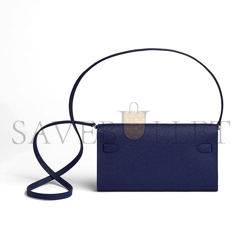 HERMES KELLY CLASSIQUE TO GO WALLET H080253CC73 (19.7*11.5*1.5cm)