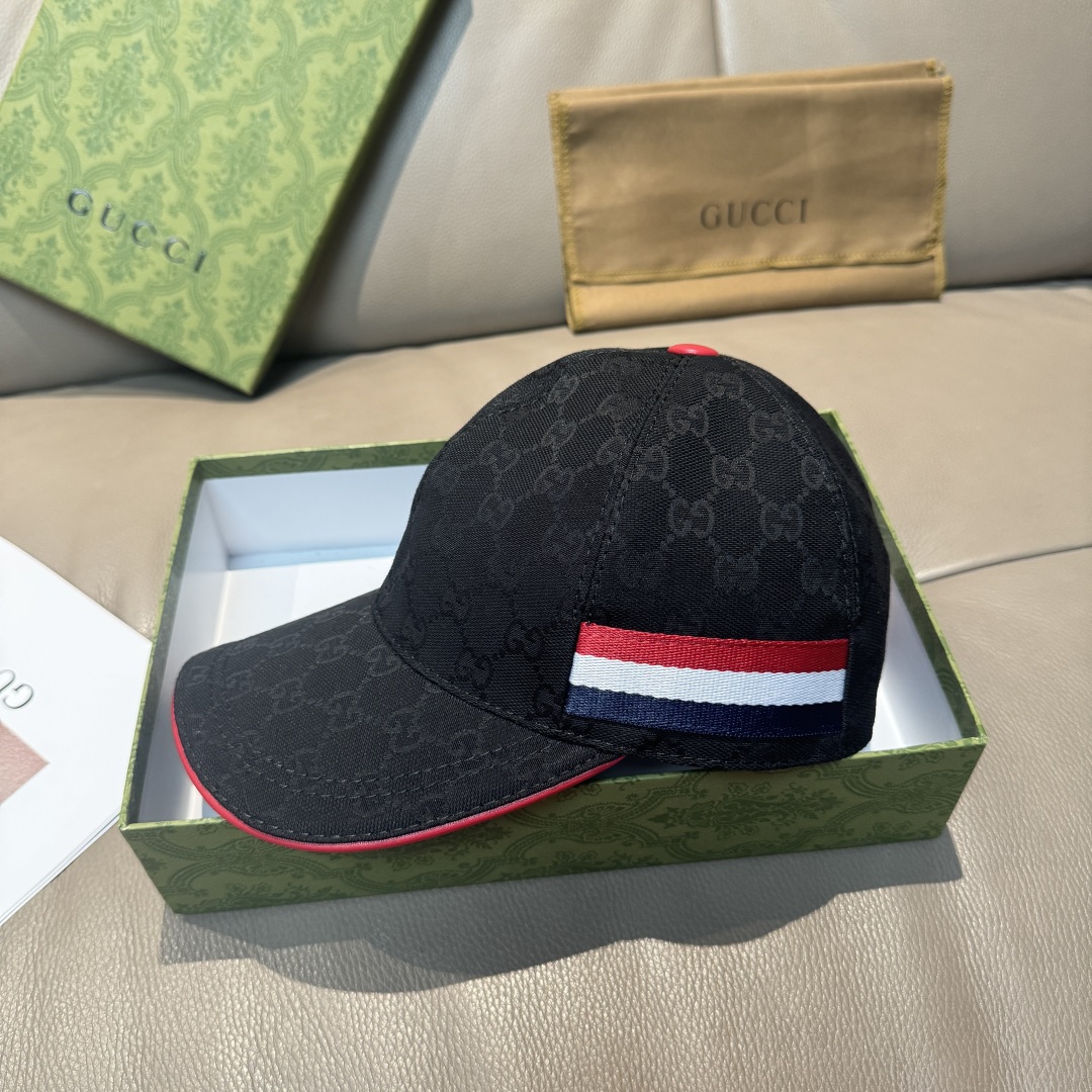 TOP GUCCI Classic Baseball Hat - 3 Colors