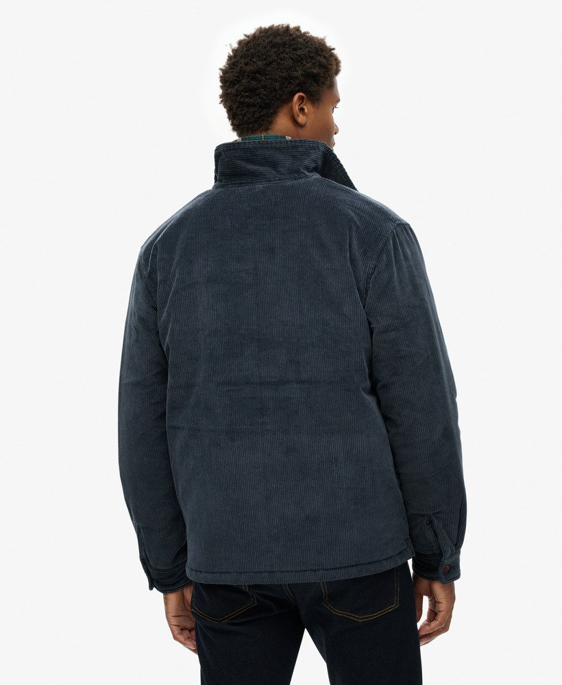 Surplus Cord Quilt Overshirt | Eclipse Navy