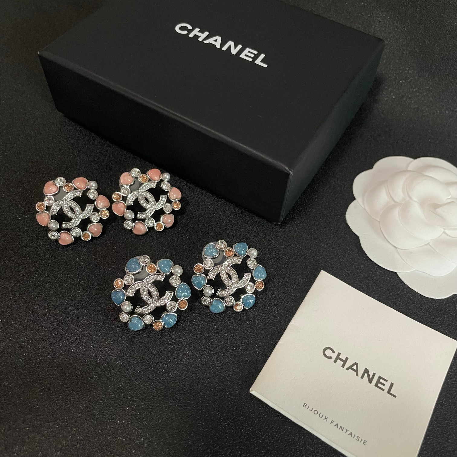 TOP CHANEL Earrings- 2 Colors