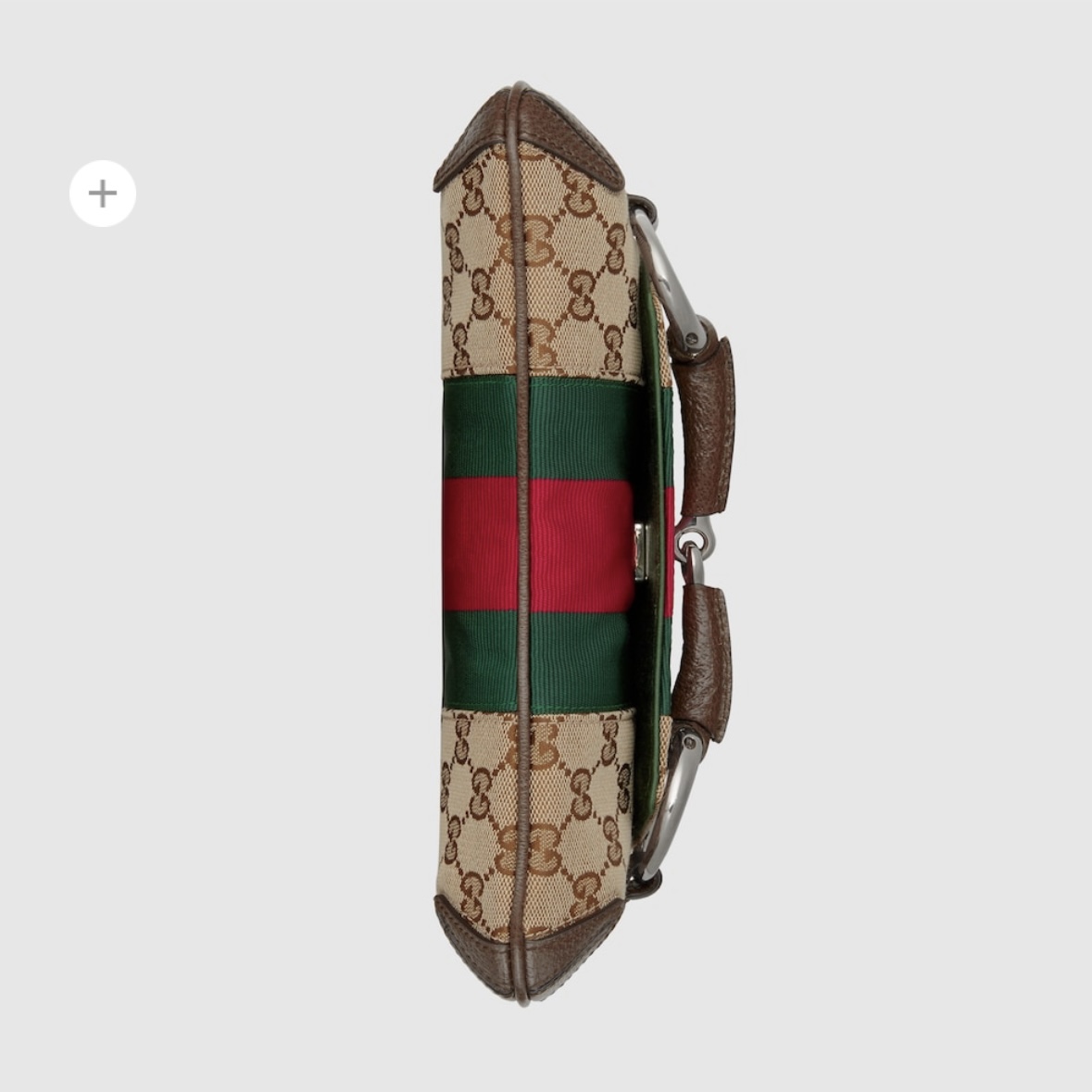 TOP GUCCI G*G Retro Imported Cowhide Handbags 27x11.5x5cm