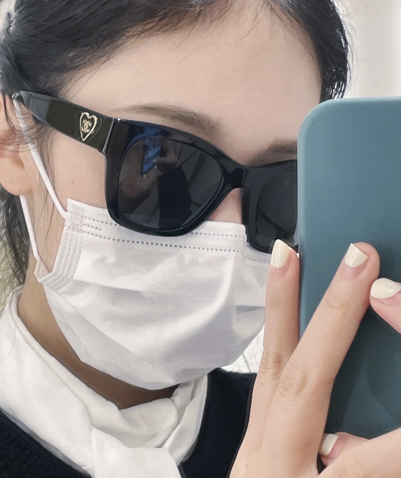 TOP CHANEL  Glasses - Black