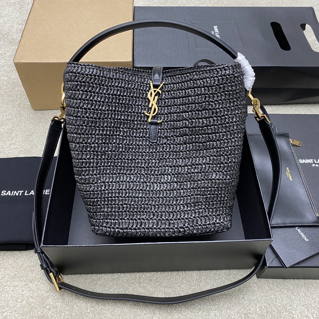 TOP Yves Saint Laurent YSL LE 5A7 Shoulder Bag 25x20x12cm - 2 Color