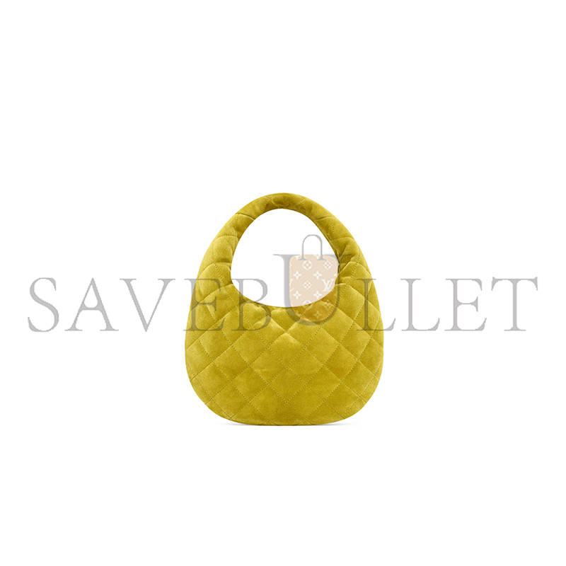 YSL ICARINO IN QUILTED SUEDE 8516891U8073286 (27*17*7.5cm)