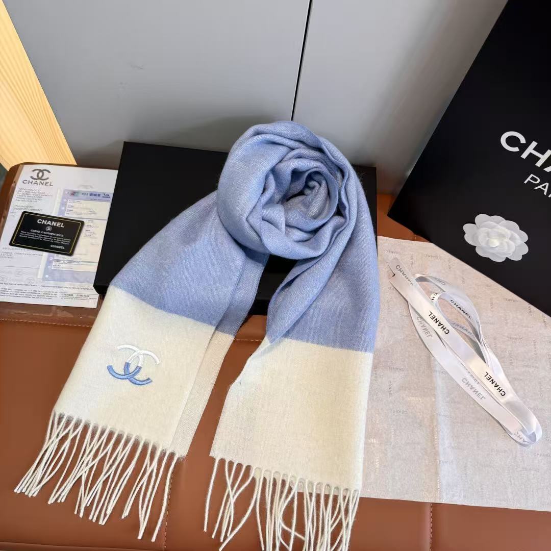 Chanel Cashmere ripple scarf (Replica)