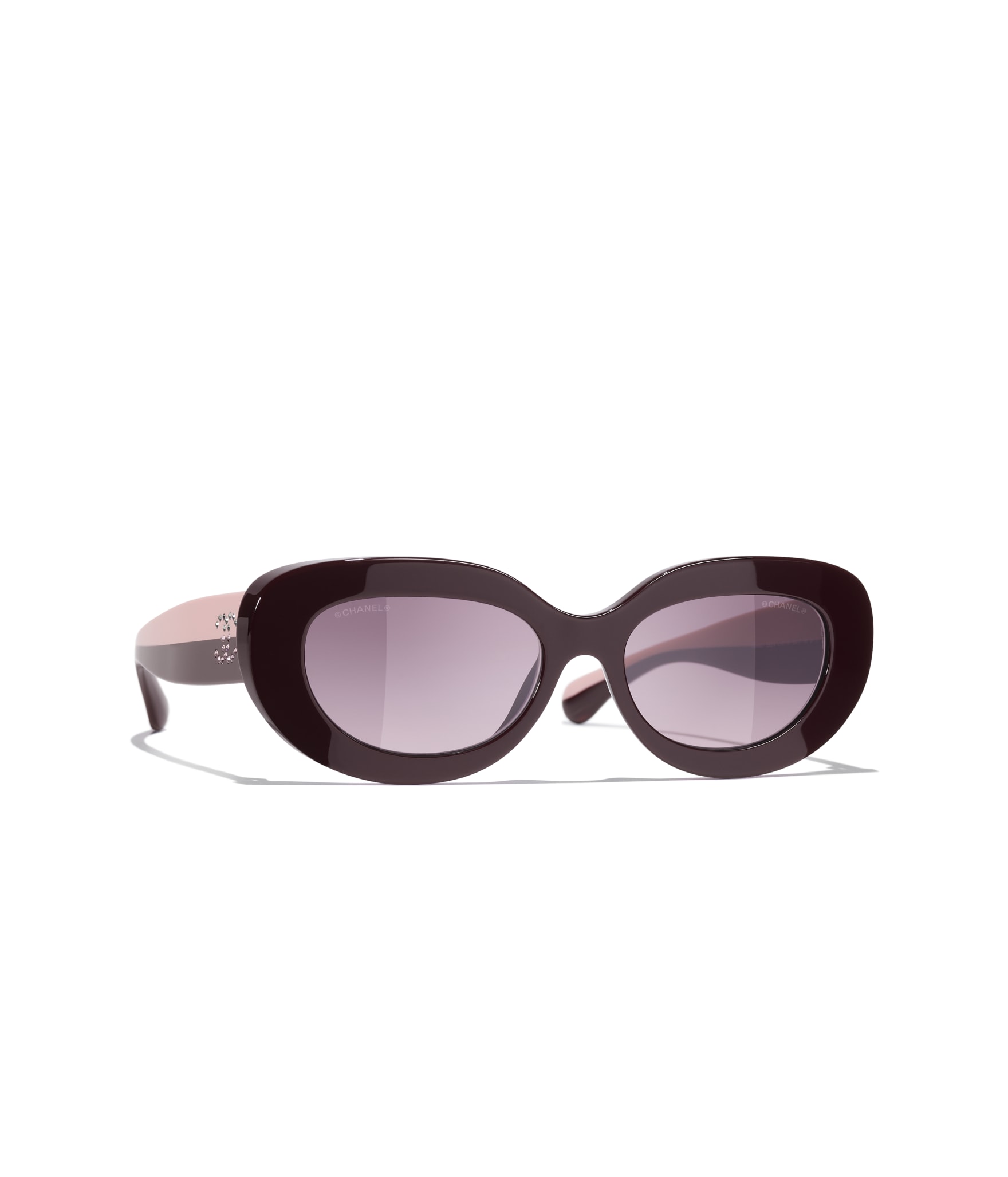 CHANEL Oval Sunglasses A71778X08101S