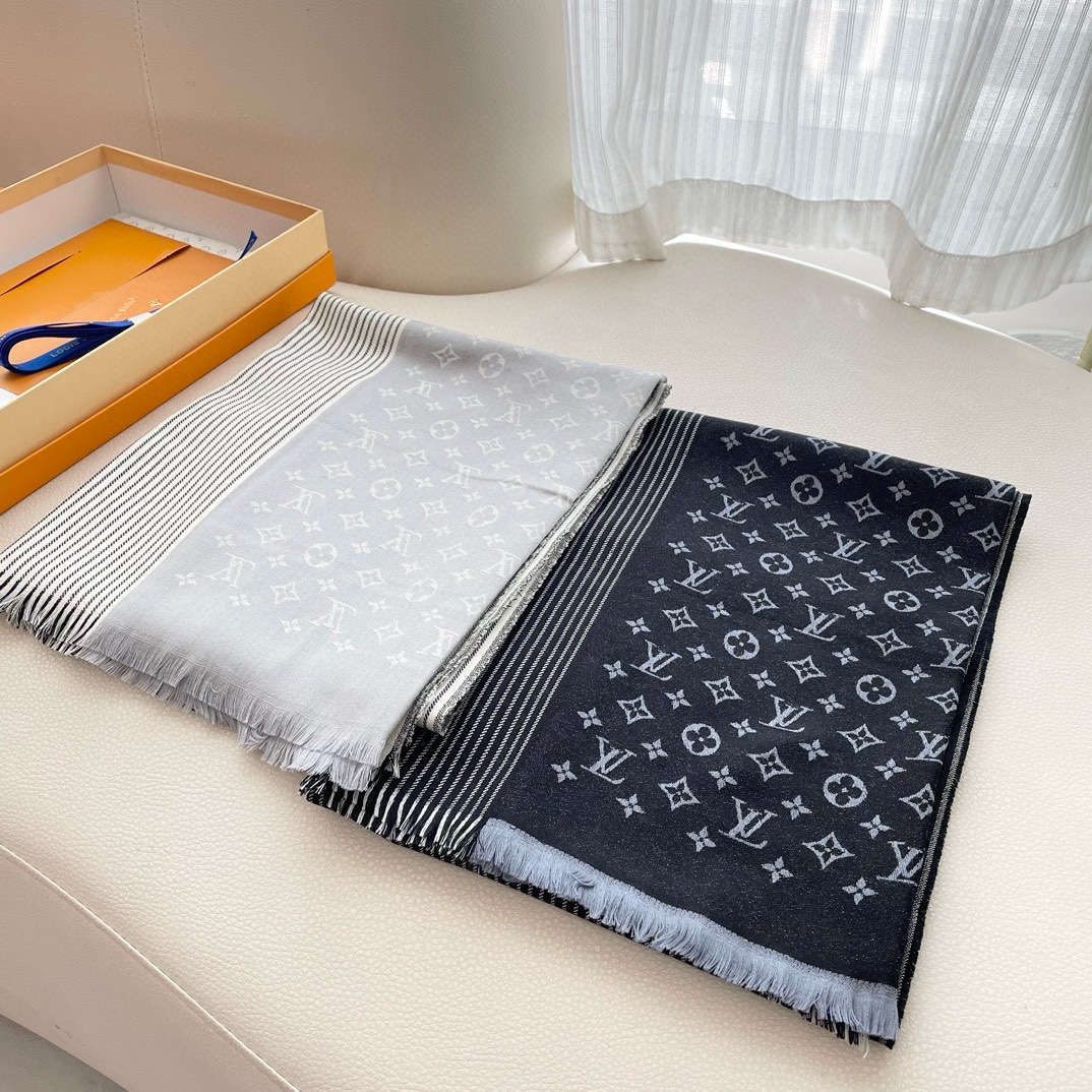TOP Louis Vuitton LV Wool Scarf 70*200cm - 2 Color