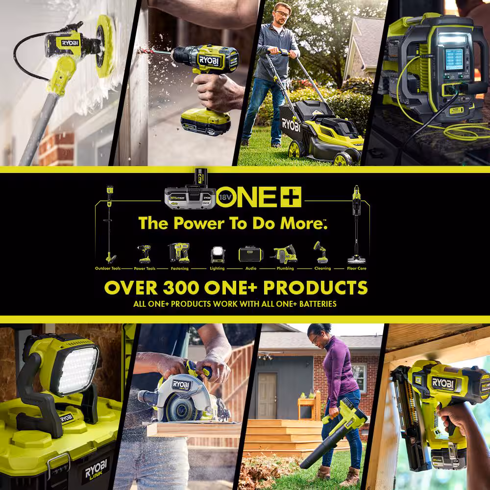ONE+ 18V Cordless 1/6 HP Telescoping Pole Pump with 2.0 Ah Battery and Charger