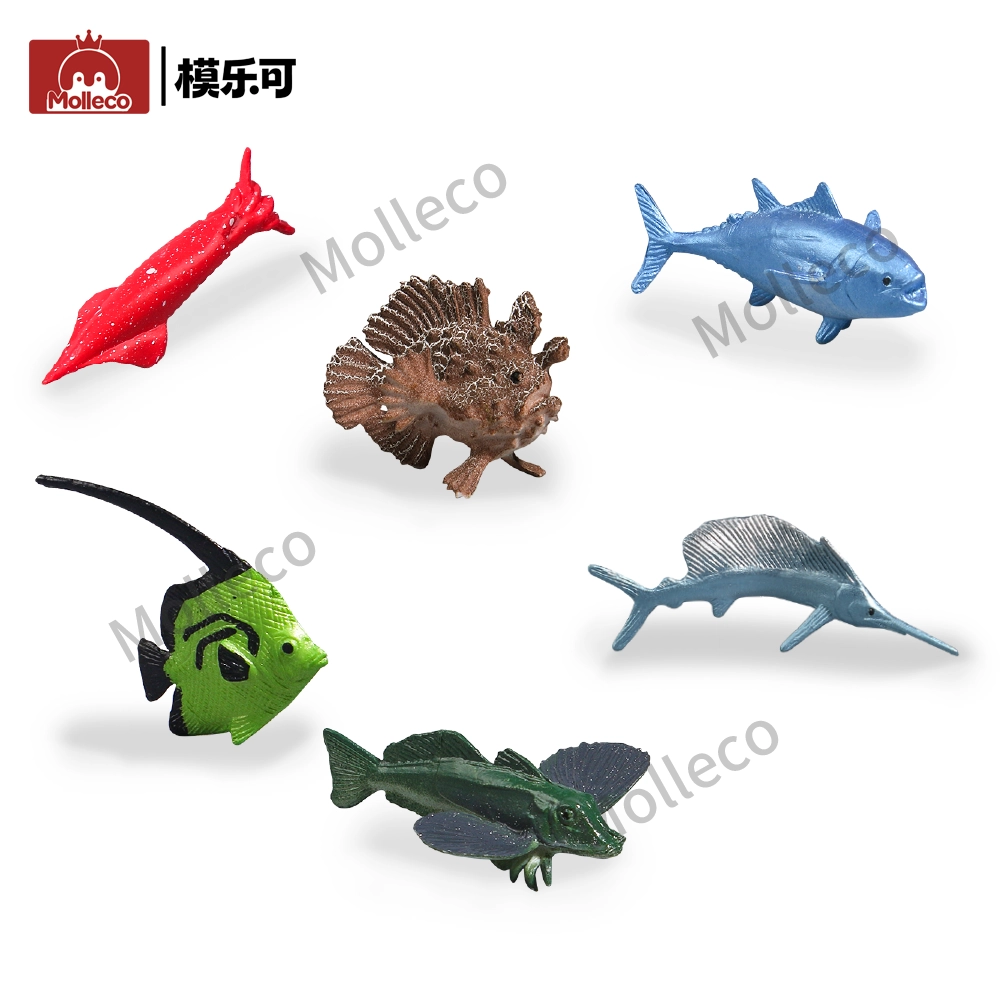 Molleco Marine Animal Figure Toys for Kids and Children Stonefish CP105
