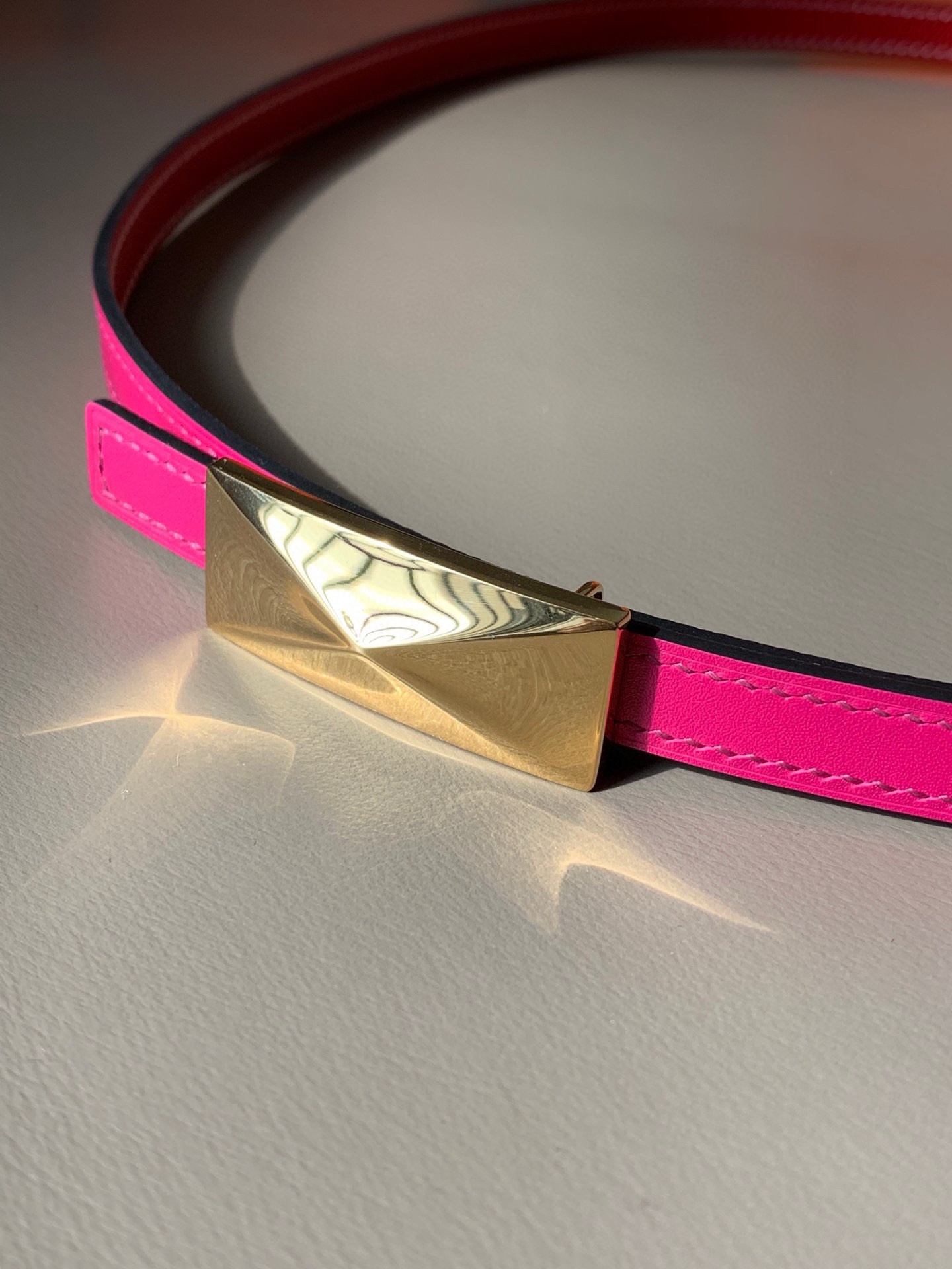 TOP HERMES Double Sided Waistband - 1.3CM