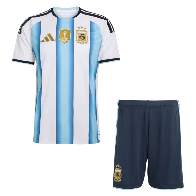 Argentina Home World Cup Jerseys Kids Kit 2026