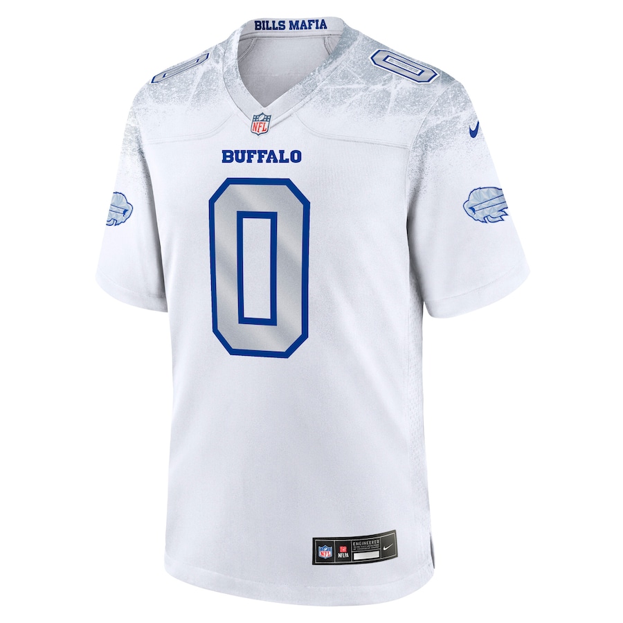 Keon Coleman Buffalo Bills 2025 Rivalries Collection Game Jersey - White