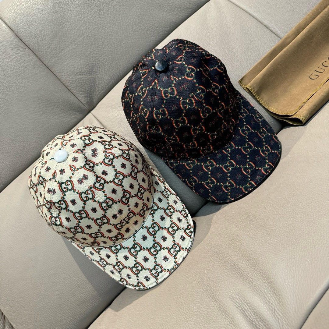 TOP GUCCI Classic Baseball Hat - 2 Colors