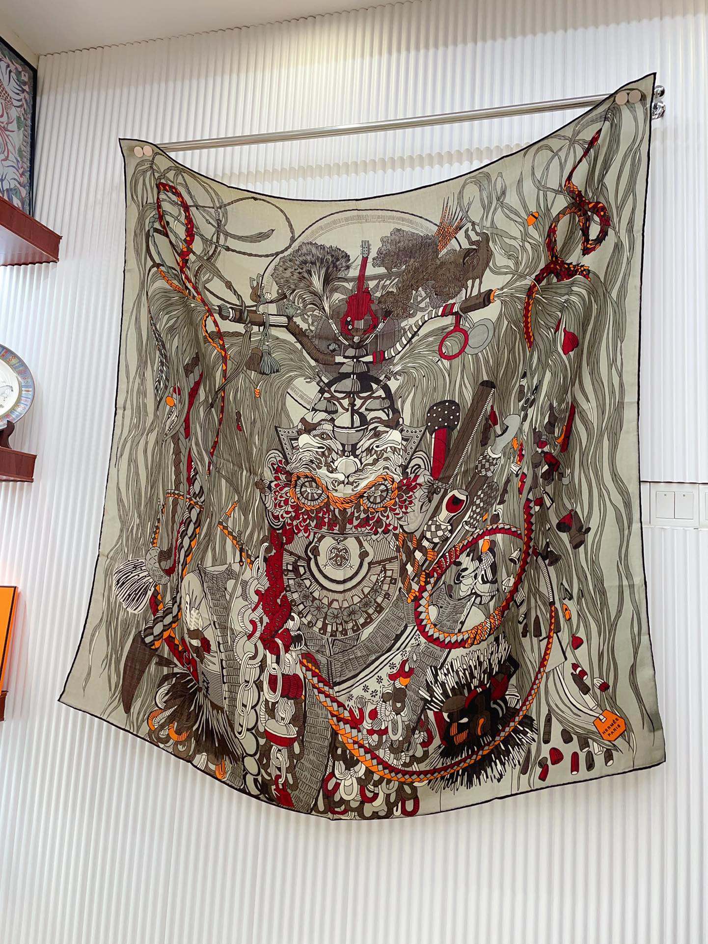 TOP HERMES Square Silk Scarf 140×140 cm-2 Colors