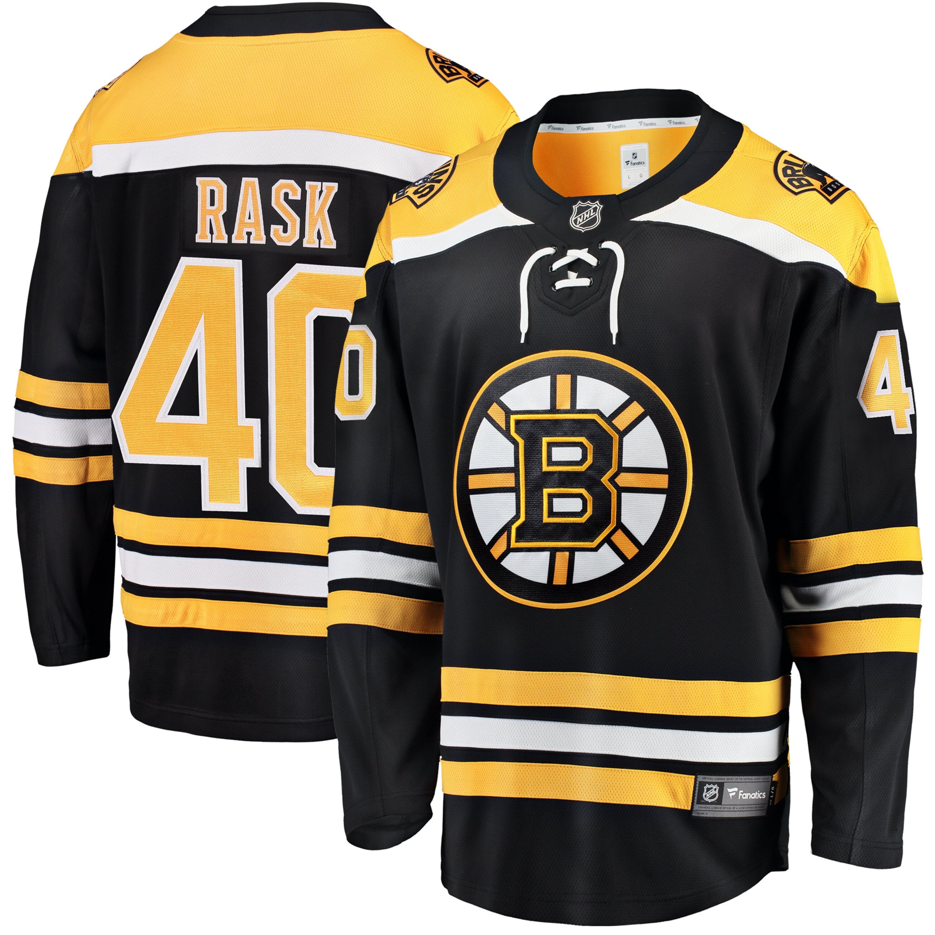 Tuukka Rask Boston Bruins NHL Fanatics Breakaway Home Jersey