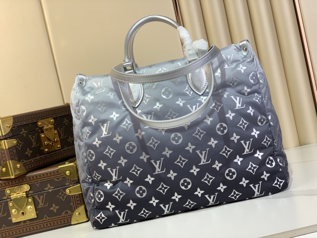 TOP Louis Vuitton LV On The Go Bag 27 x 14 x 35 cm - Grey