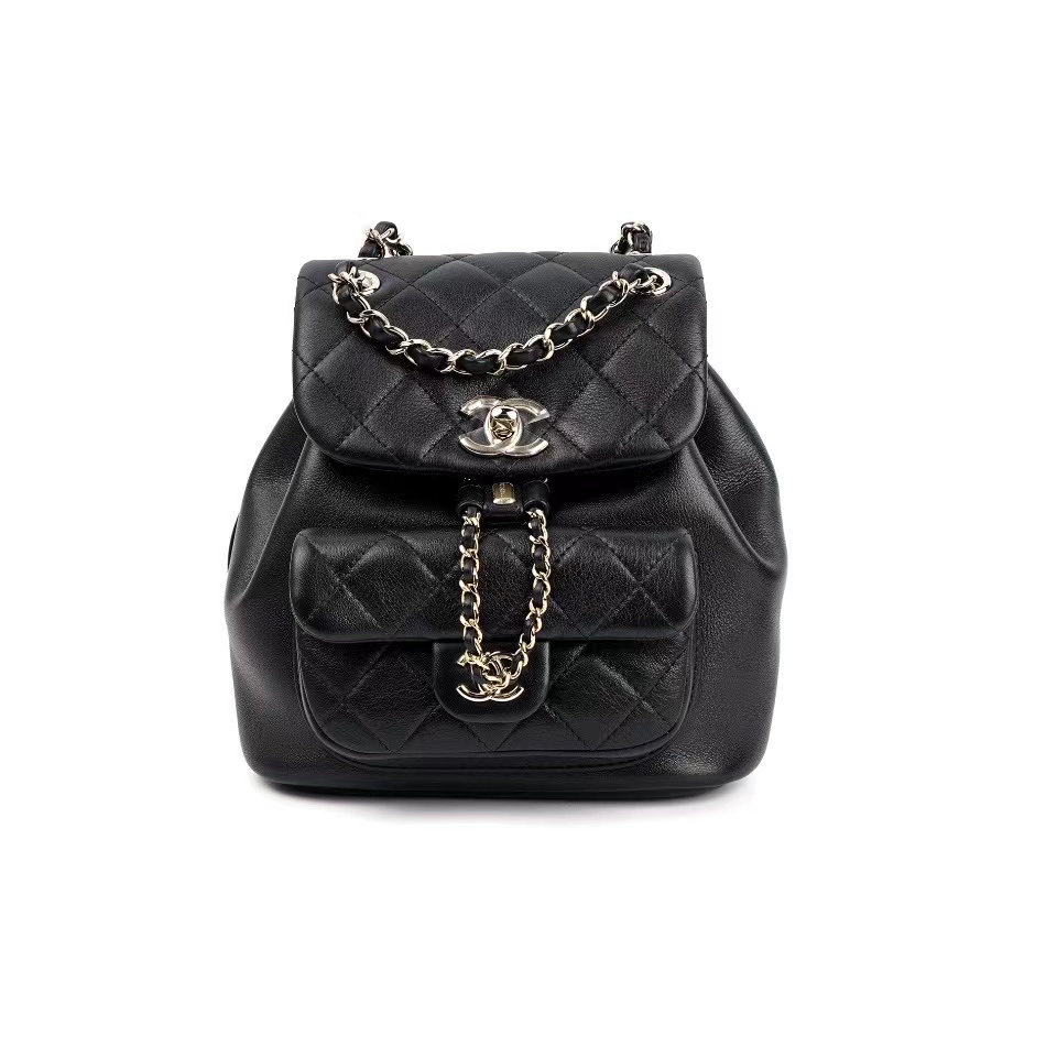 Chanel  Duma A Plaid Backpack  Bag (Perfect Replica）