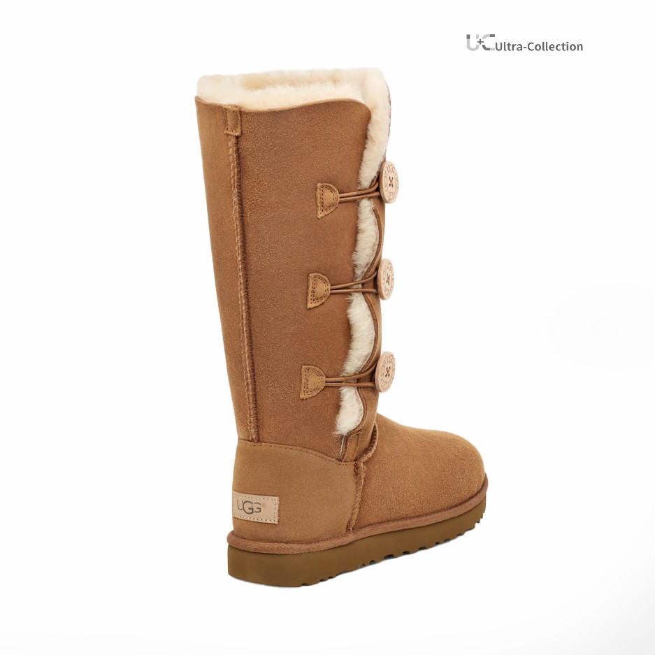 UGG Women's Brown and Tan Boots (Replica)