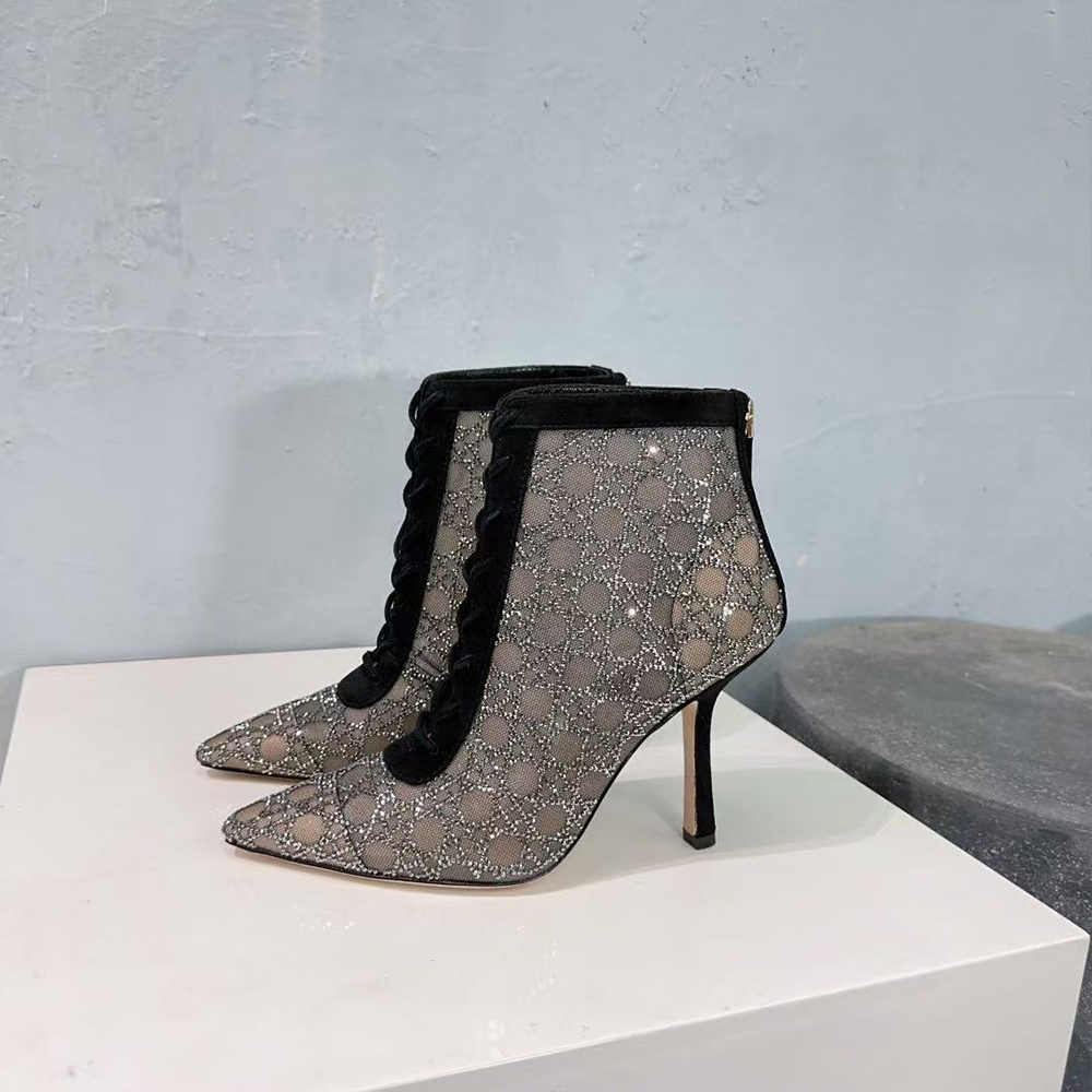 Dior Capture Heeled Ankle Boot  (Replica)