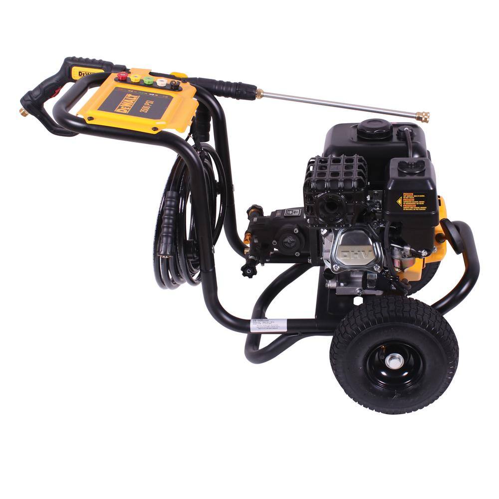 3500 PSI 2.5 GPM Cold Water Gas Pressure Washer with DeWalt 208cc Engine