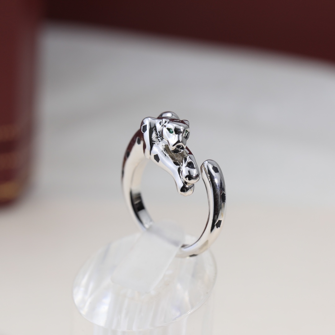 TOP Cartier leopard head Ring - 3 Colors