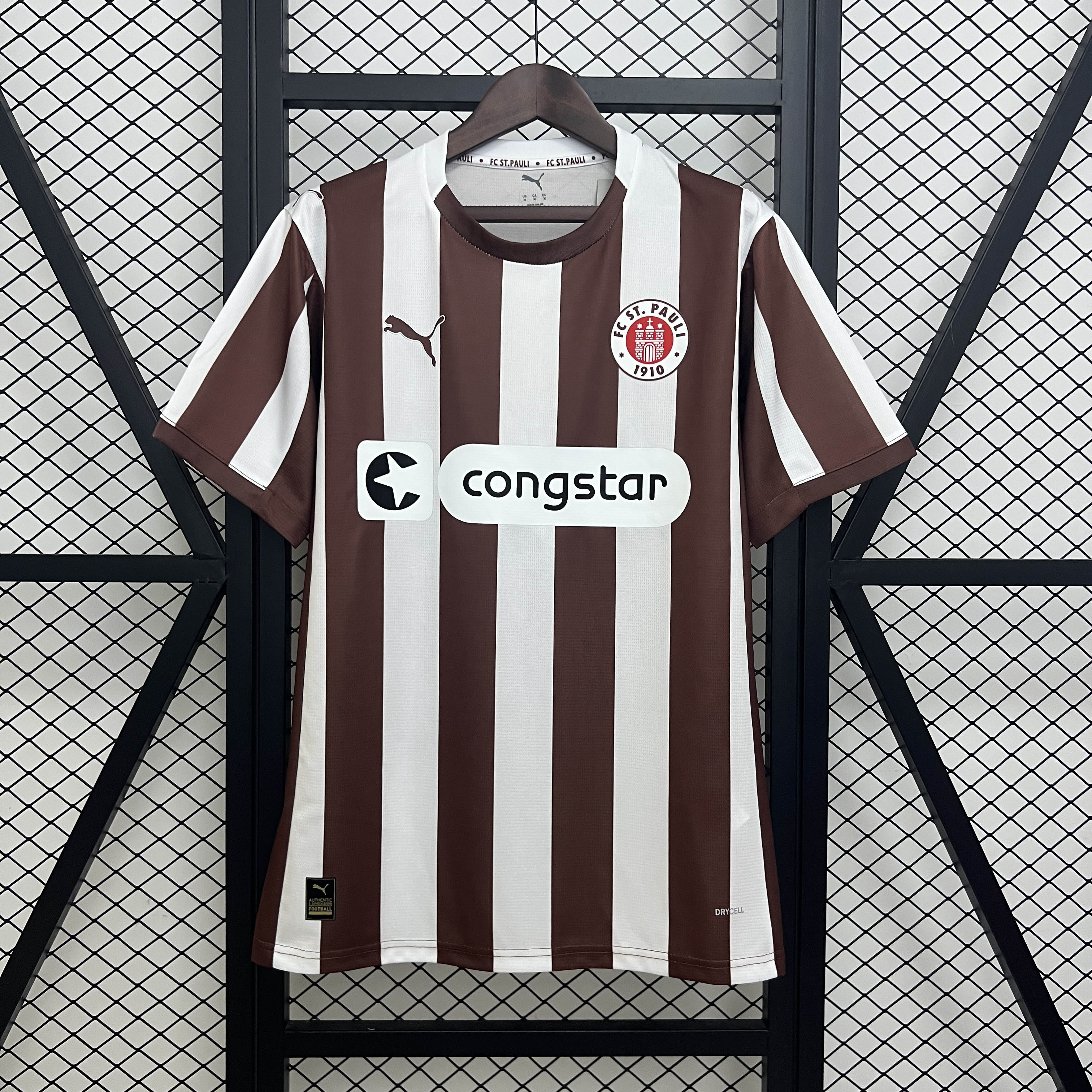 2025/2026 St. Pauli Home Football Jersey 1:1 Thai Quality