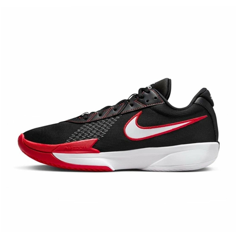Nike Air Zoom GT Cut Academy Black Red Basketball Shoes For Men