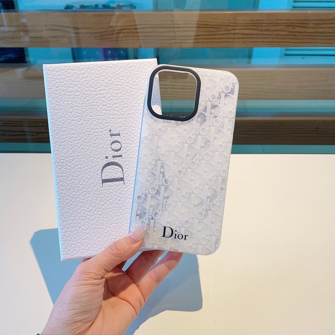 TOP Christian Dior Iphone case - White