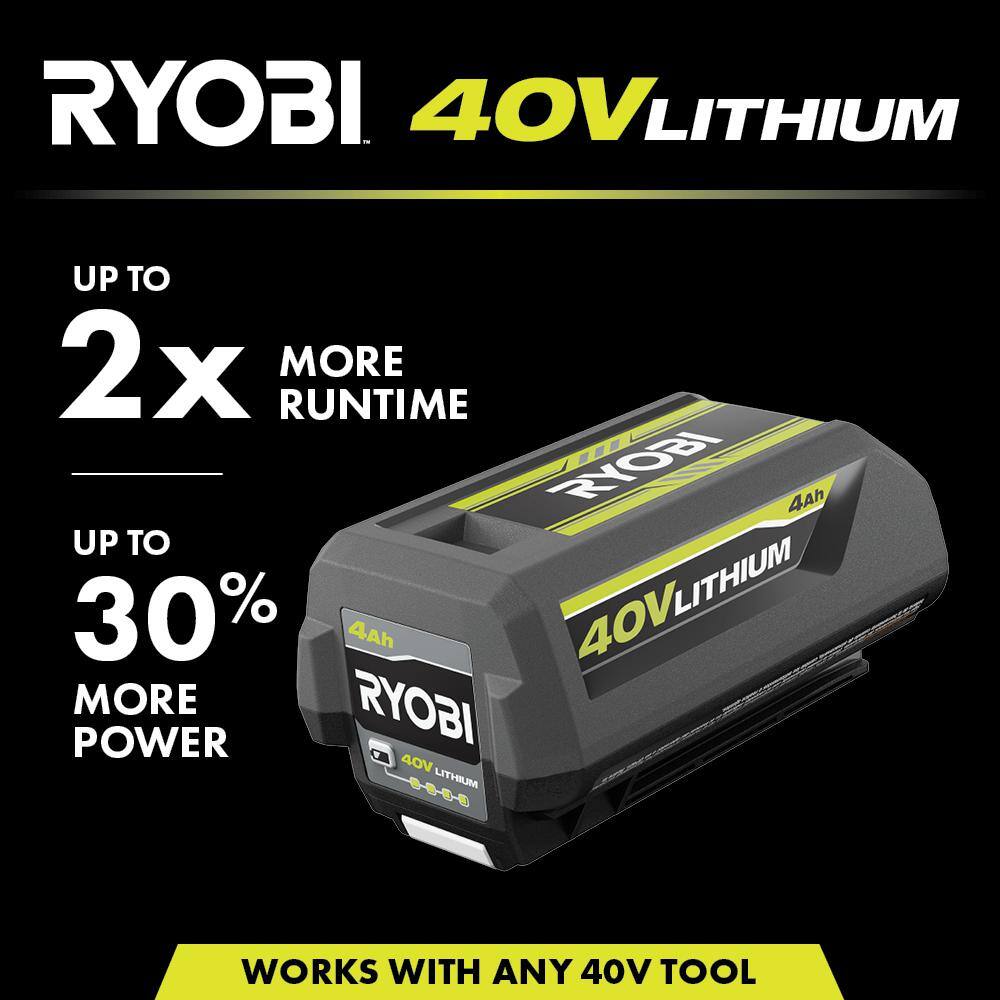 40V Lithium-Ion 4.0 Ah Battery