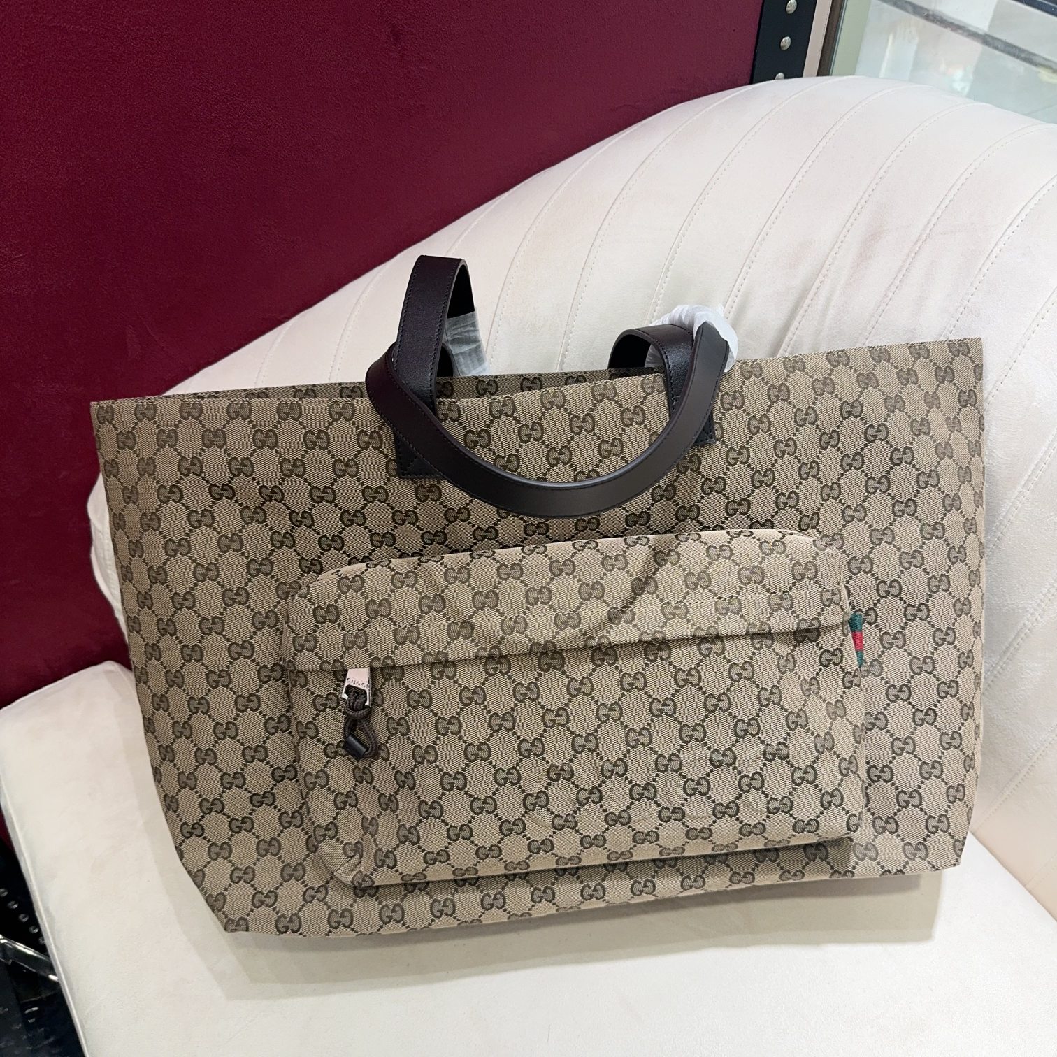 TOP GUCCI Portable Tote Bag 45x 32x15cm - SHW
