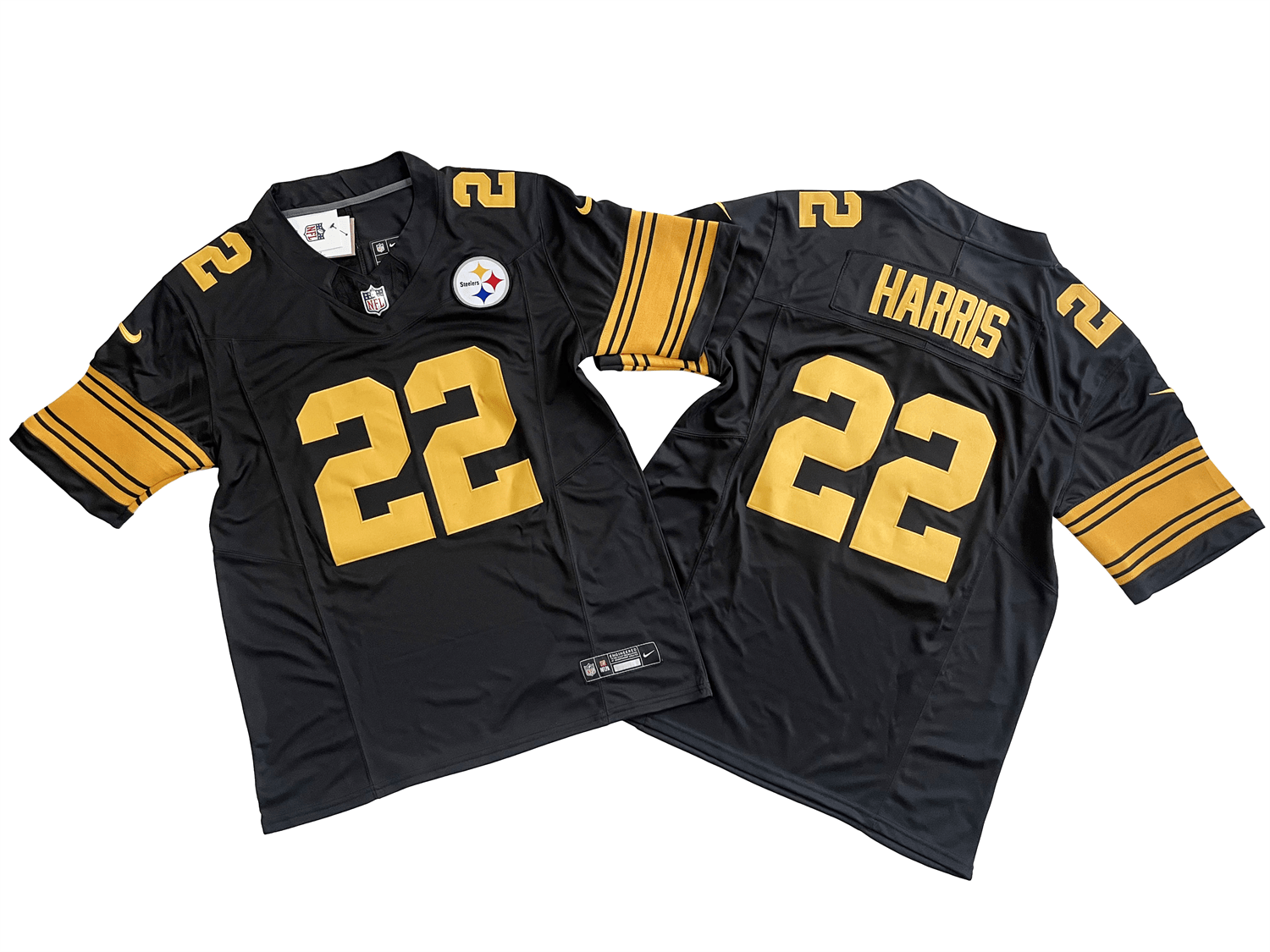 Pittsburgh Steelers 22# Najee Harris  Vapor F.U.S.E. Limited Jersey