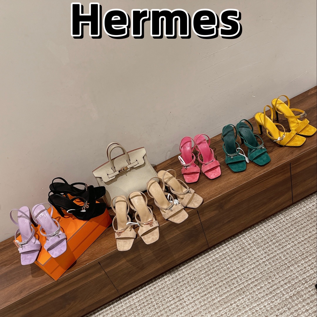 TOP HERMES Glamour Pumps  - GHW - 6 Color