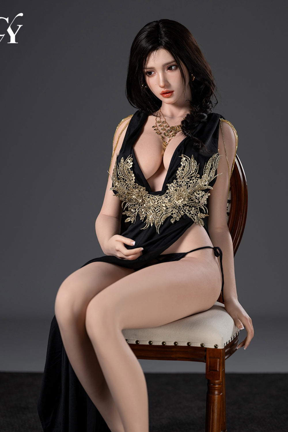168cm/5ft6 F-Cup Silicone Head Sex Doll - Lillian-2 Natural
