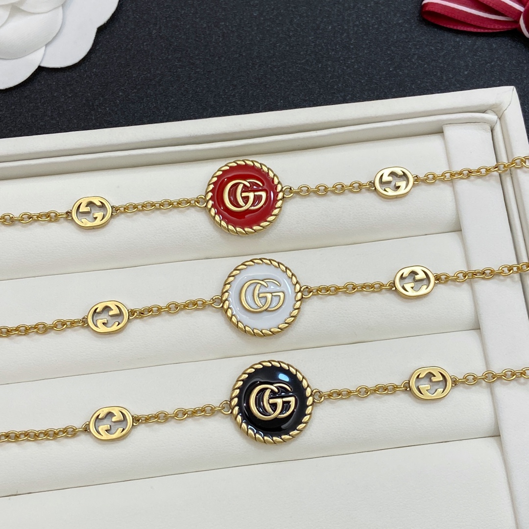 TOP GUCCI GG Bracelet - 3 Color
