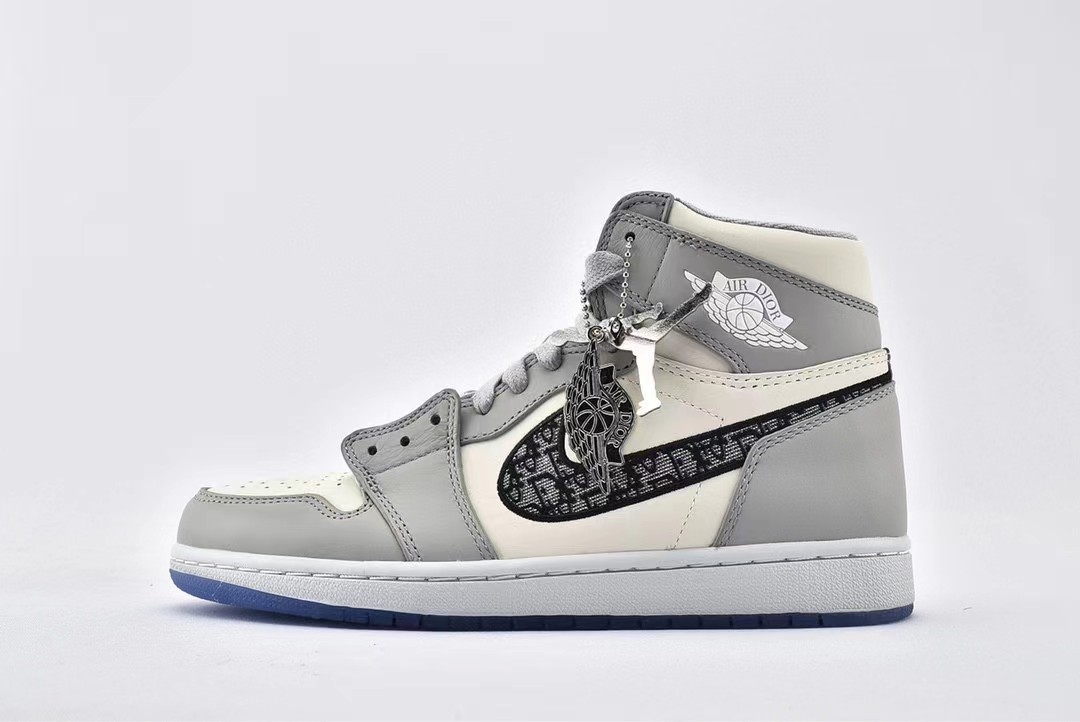 TOP Christian Dior Tenis Air Jordan 1 Hight De Jordan x Christian Dior