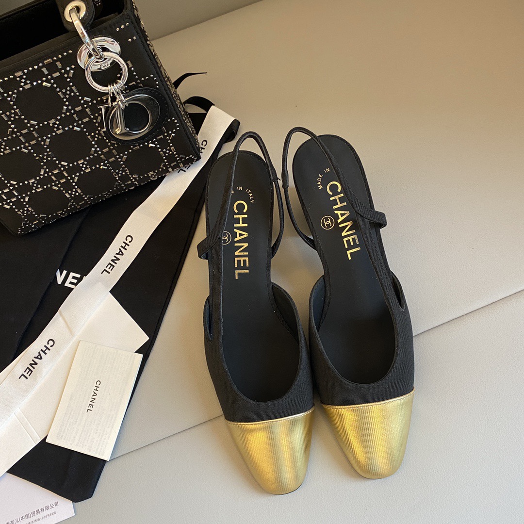 Chanel Slingbacks  (Replica)