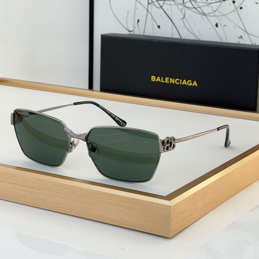 Balenciaga  Hollow metal Logo   sunglasses Top quality （Replica）