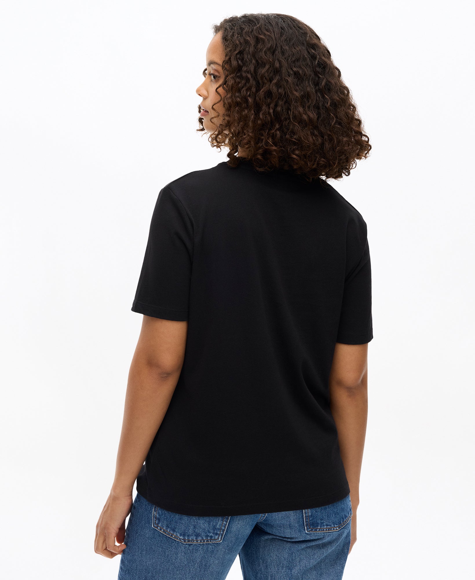 Punk Poster Relaxed Tee | Black