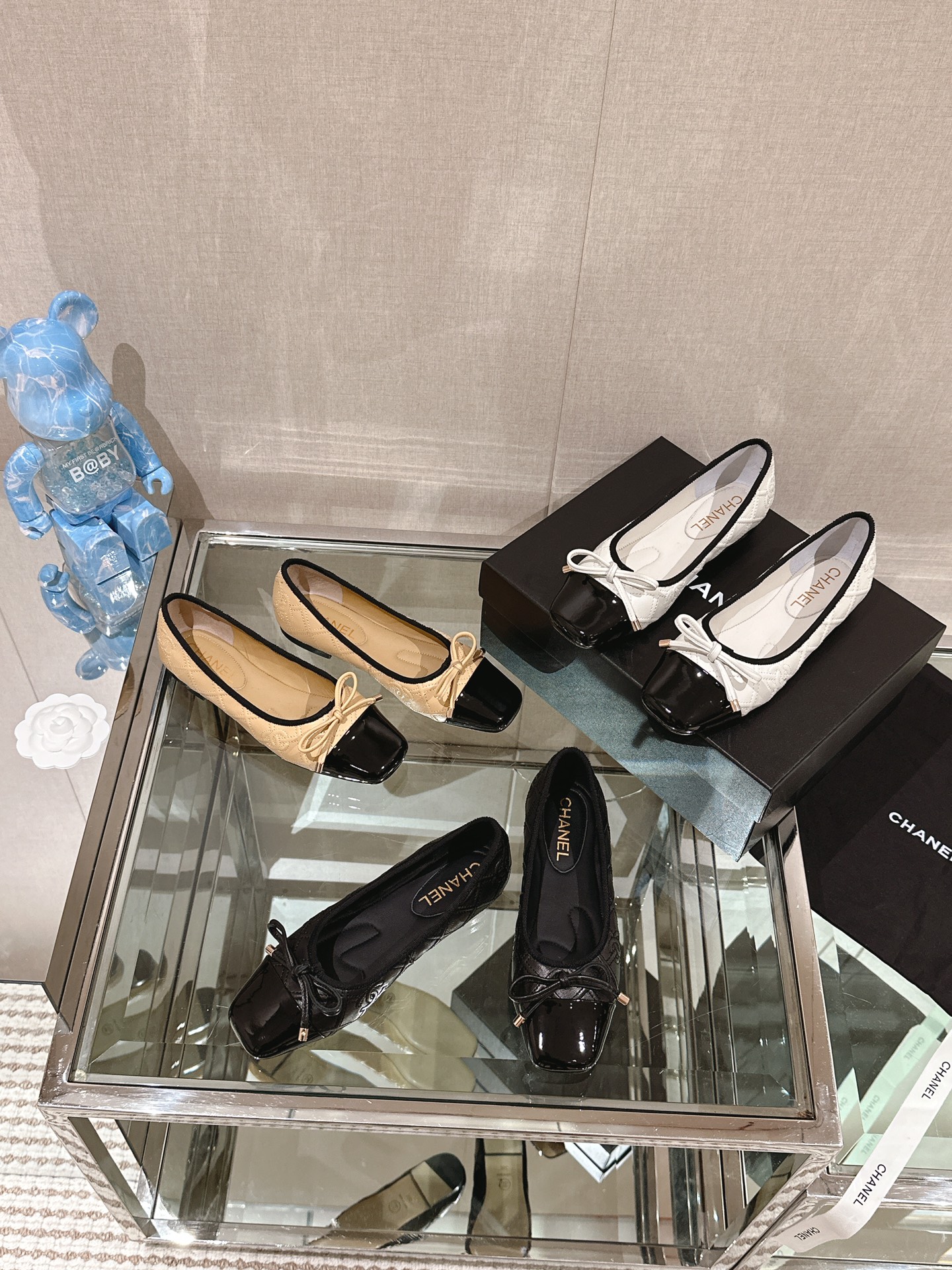TOP CHANEL New Sheepskin Flat Shoes - 3 Colors
