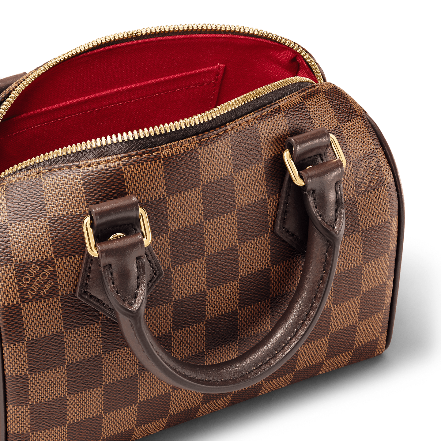 LV Speedy Bandoulière 20 Damier Ebene Women Handbag